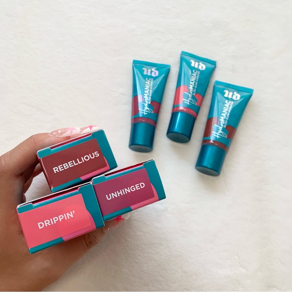 NEW urban decay hydromaniac blush trio